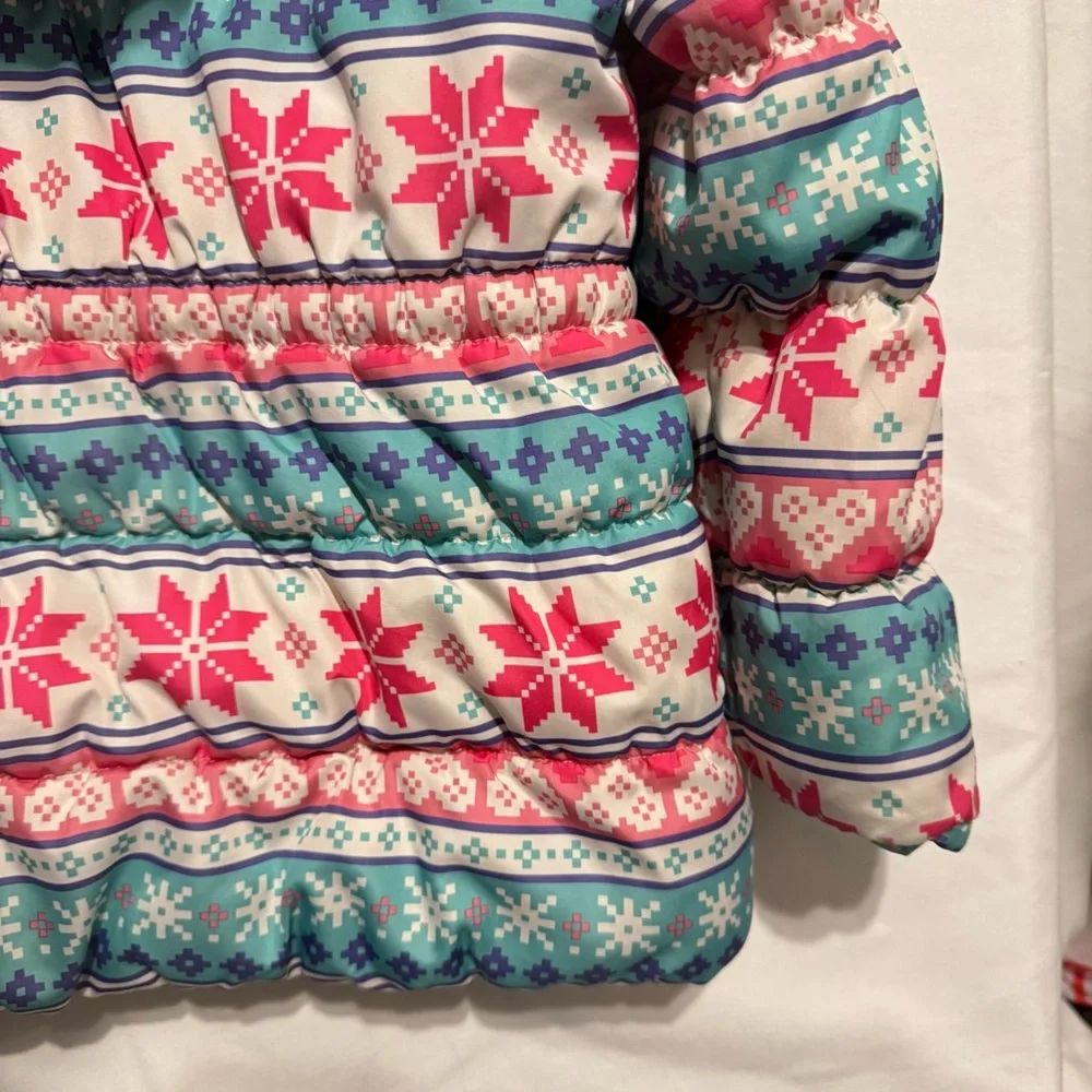 Carter's Nordic Puffer Coat Hooded Winter Snow Pants 6X